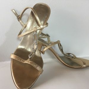 Gold Wedding Sandals